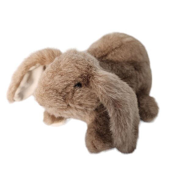 Folkmanis Folktails Brown Bunny Rabbit Plush Hand Puppet 12" Full Body Realistic - Picture 1 of 10
